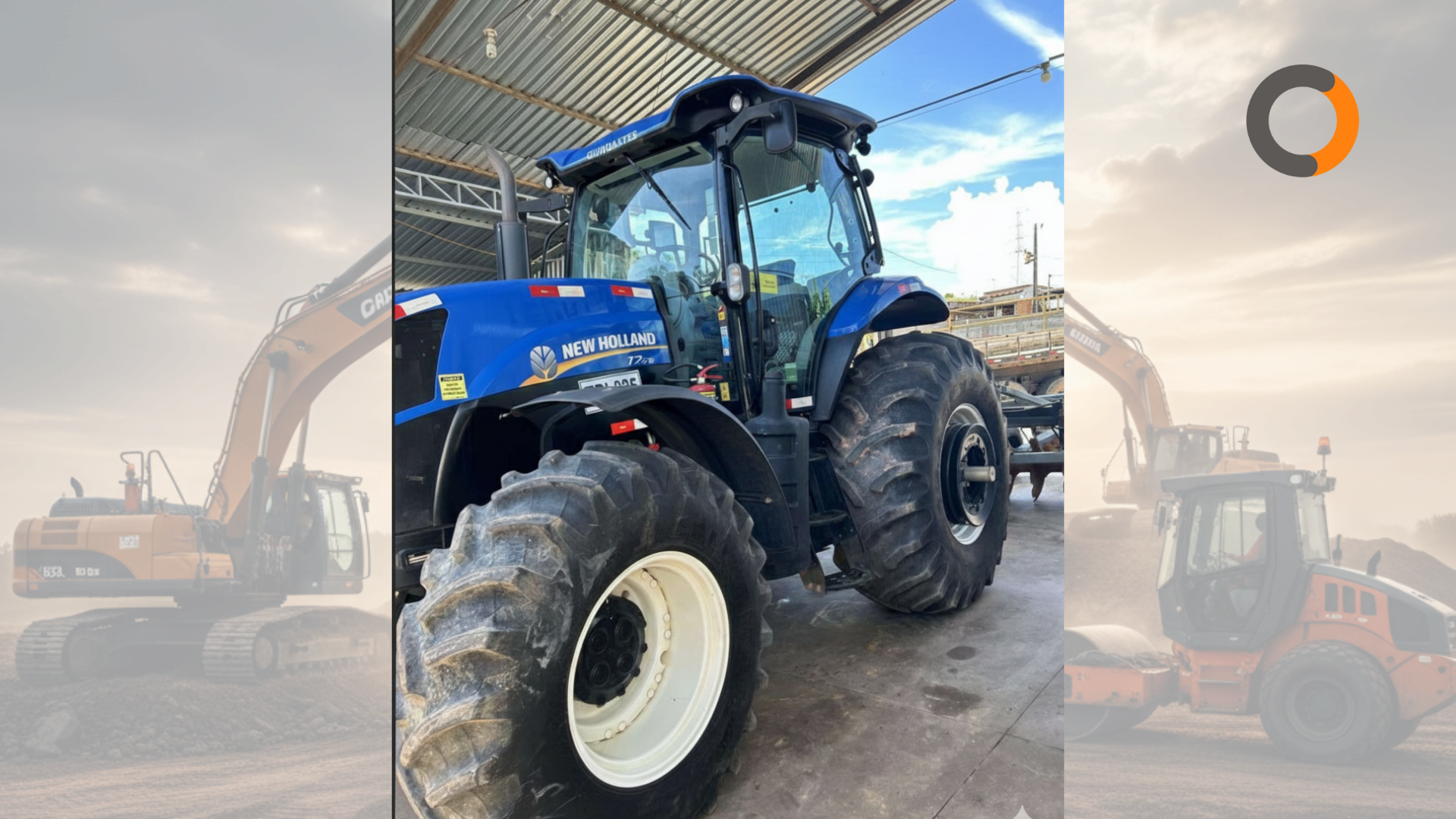 Trator de Pneus foto 6